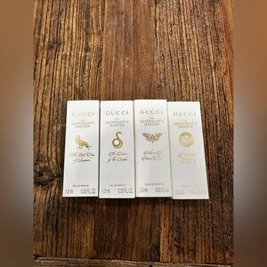 Gucci Alchemist's Garden Mini Perfume Set - White & Gold